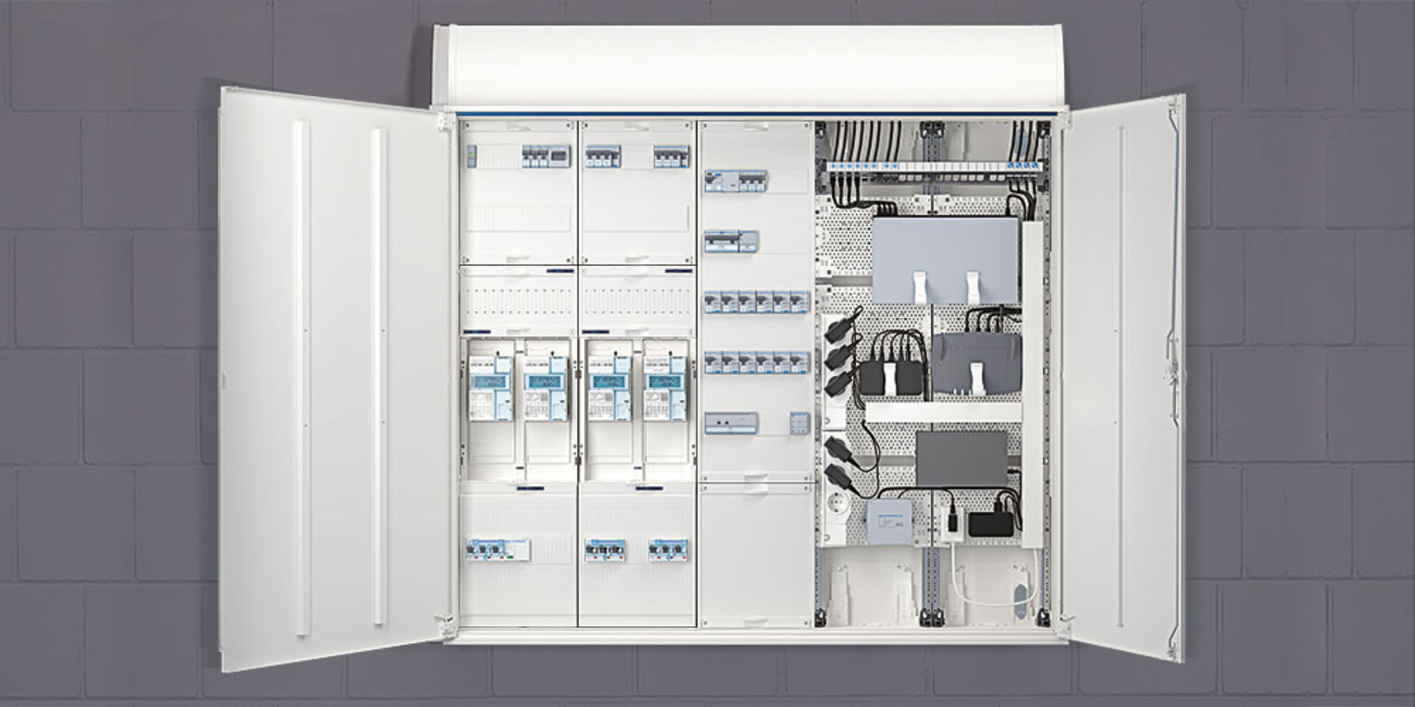 Technikzentrale bei MS Elektro Seiler GmbH&Co.KG in Braunichswalde