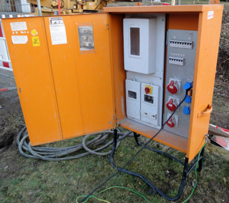 Baustromkasten bei MS Elektro Seiler GmbH&Co.KG in Braunichswalde
