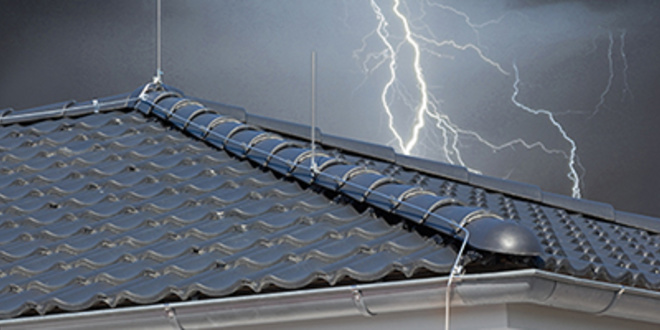 Äußerer Blitzschutz bei MS Elektro Seiler GmbH&Co.KG in Braunichswalde
